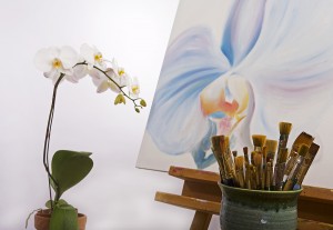 Painting Phalaenopsis